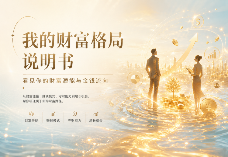 如何改善我和财富的关系，修炼得更好？来测测这个报告！